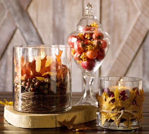 Thanksgiving table decorations