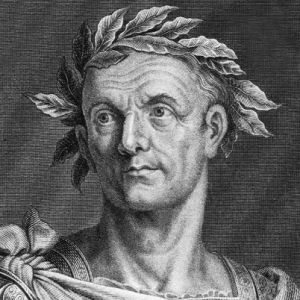 A representation of Julius Caesar