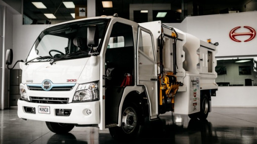 Hybrid Waste Truck