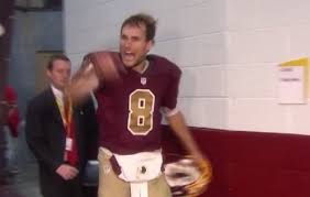 Redskins QB Kirk Cousins. "Are you not entertained?"
