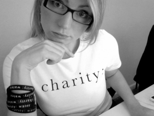 She wears it with pride....