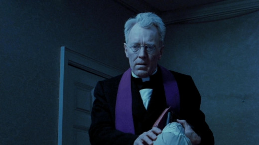 Max Von Sydow as Father Mirrin in "The Exorcist"