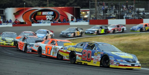 NASCAR K&N Pro Series West  race at the Douglas County Speedway