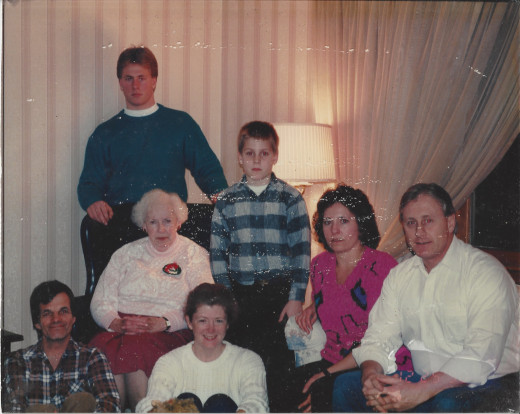 Cherven Family - Christmas 1990.