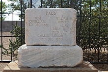 Headstone of Billy the Kid