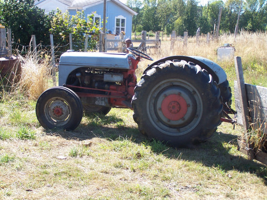 A tired farm