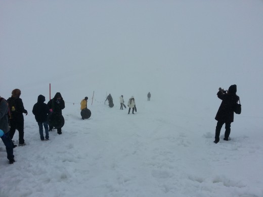 Sledging slope
