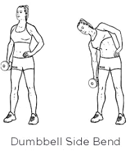 This requires weights, dumbbells or plates. Focus on the action of bending and straightening back up. Don't use your arms and shoulders to lift the weight.