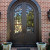 6'x9' double door, McKnight style with Full radius arched top and Emtek Imperial handles 6'x9' double door, McKnight style with Full radius arched top and Emtek Imperial handles