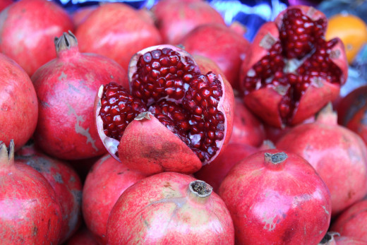 Pomegranate Love Food