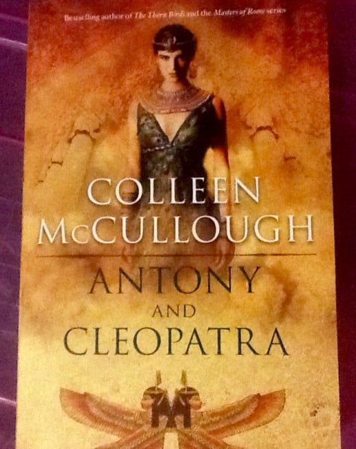 My copy of Antony and Cleopatra by Colleen McCullough