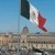 Mexican flag flies above the Zocolo, second largest public square in the world.
