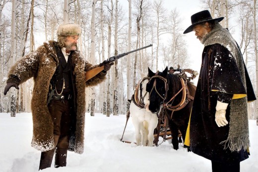 John Ruth (Kurt Russell) and Maj. Marquis Warren