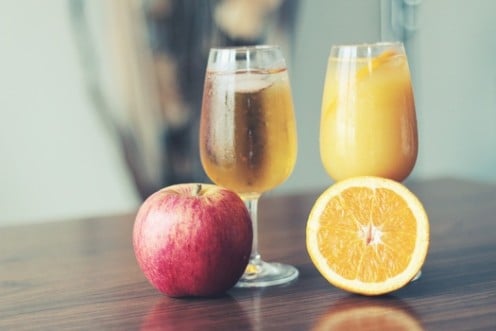 Try the dishes on this page with a fresh glass of apple juice or orange juice.
