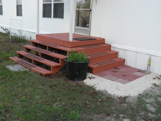 Front door stops right view. If you look closely at the door you can see the two inspectors who watched the project being done