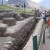 A look down the row of these ancient water ways. A look down the row of these ancient water ways.