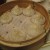 Chinese dumplings - A common dish served at Chinese new year. Dumplings represent good fortune.