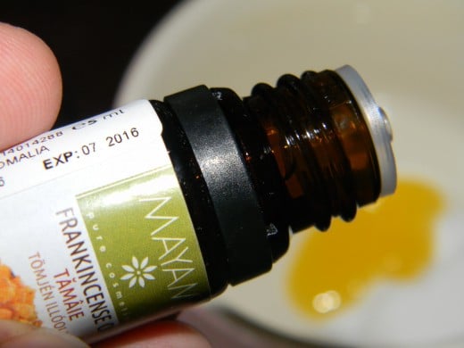 Add your Frankincense essential oil