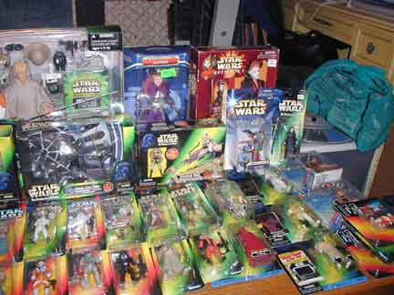 These toys are only a small part of my ever growing Star Wars obsession. 