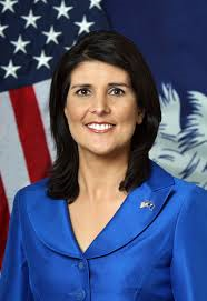 South Carolina Governor Haley (R)