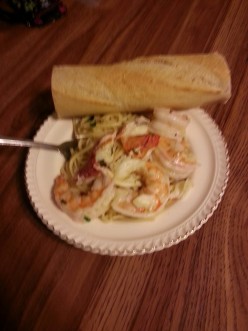 Shrimp Scampi! Delicious and Healthy!!!!