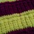 Details of knit scarf pattern.