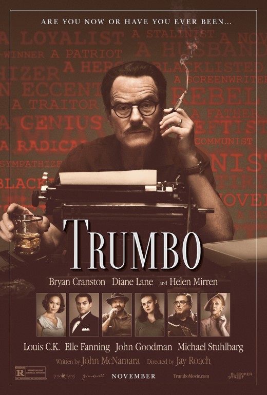 Bryan Cranston stars as Hollywood screenwriter, Dalton Trumbo