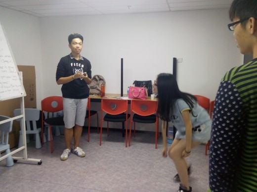 Drama session during English Language Class