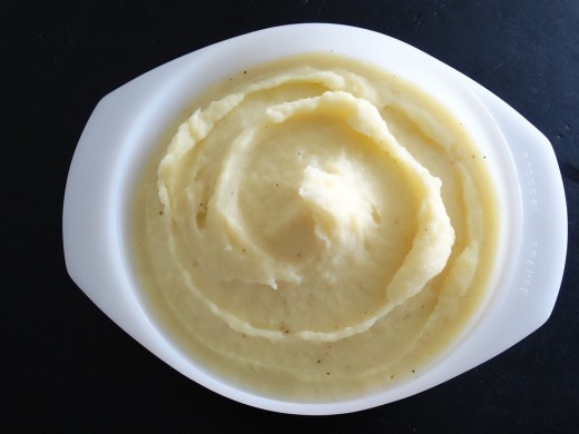 Mashed Potatoes With Coconut Oil