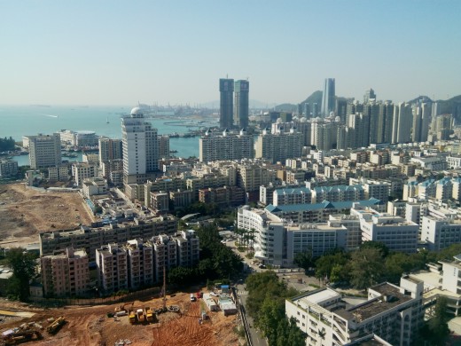 Sunny morning in Shekou, Shenzhen