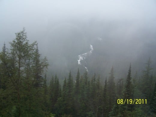 DEEP IN THE VALLEY, STILL ON THE WAY TO CARCROSS BY BUS