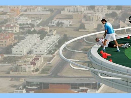 You are athletic person? Then a tennis match in Dubai...