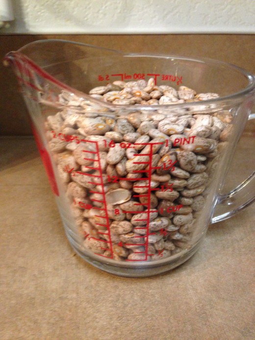 2 cups dry pinto beans