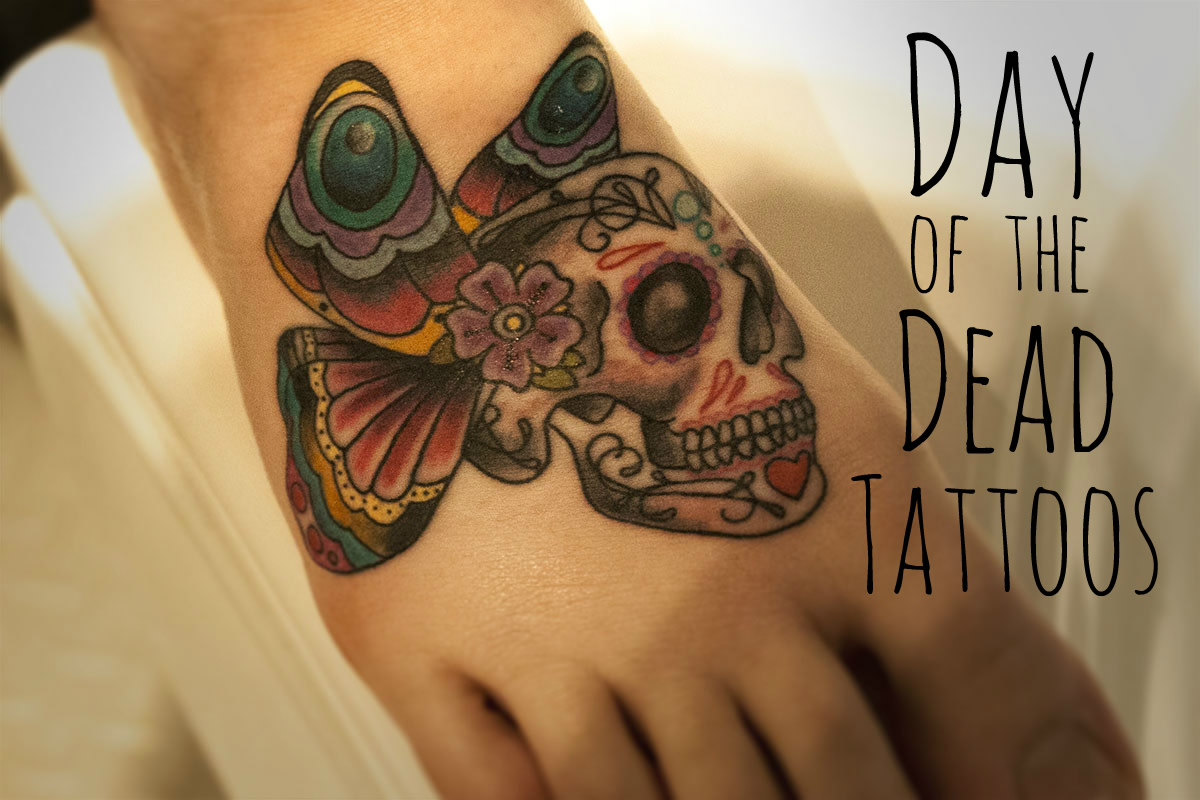 Мексиканские татуировки. День мёртвых в Мексике