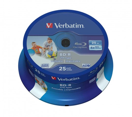 Blank Blu Ray discs can hold more data than DVD, but are still expensive.