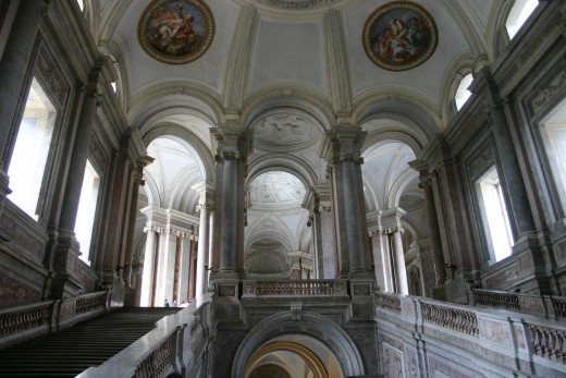 The Palace of Caserta in Italy