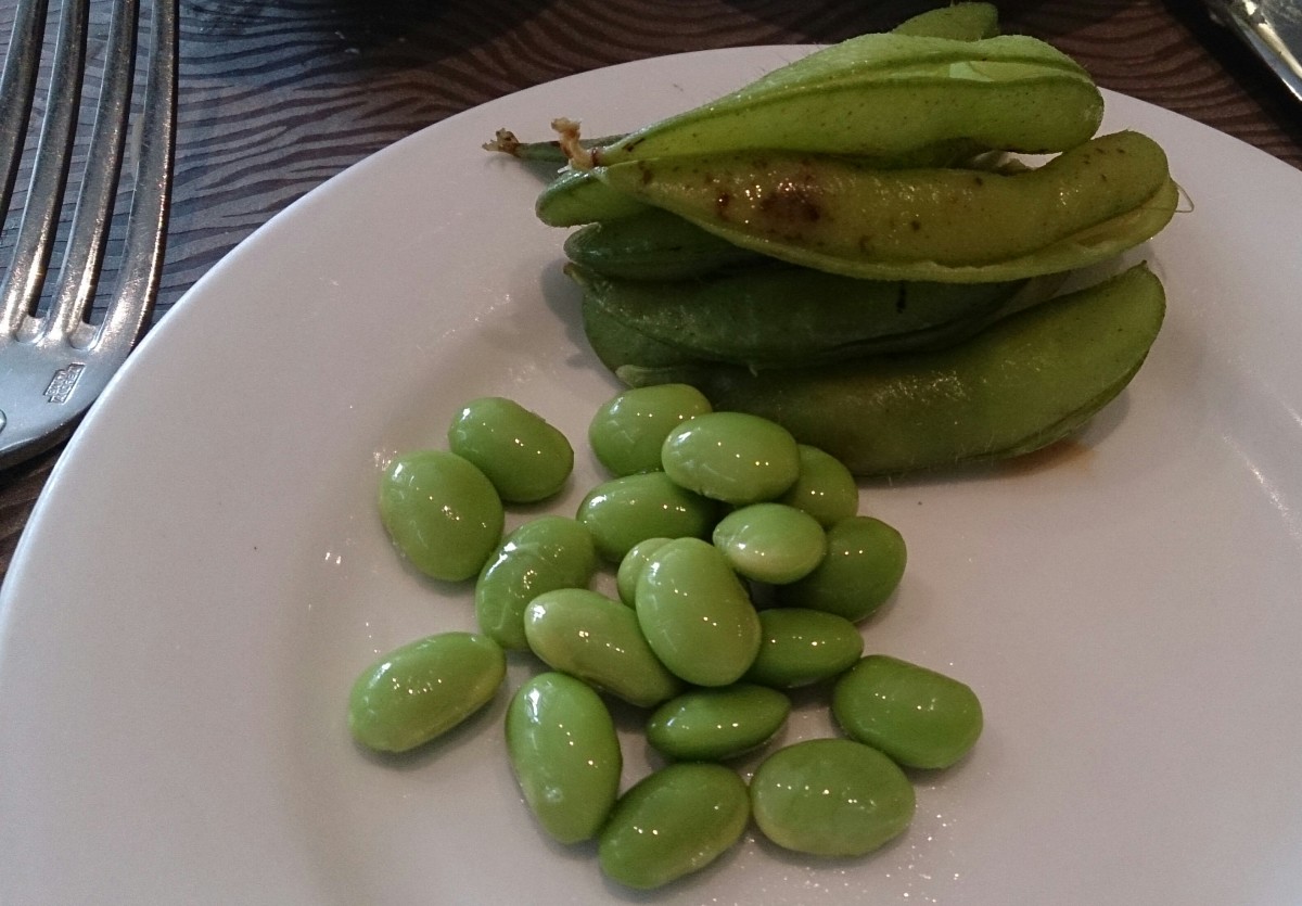 Edamame Pods and Beans