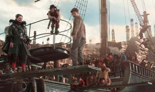 Here is where Peter learns he can fly.