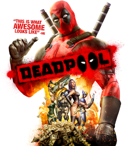 That's a picture of Deadpool, right