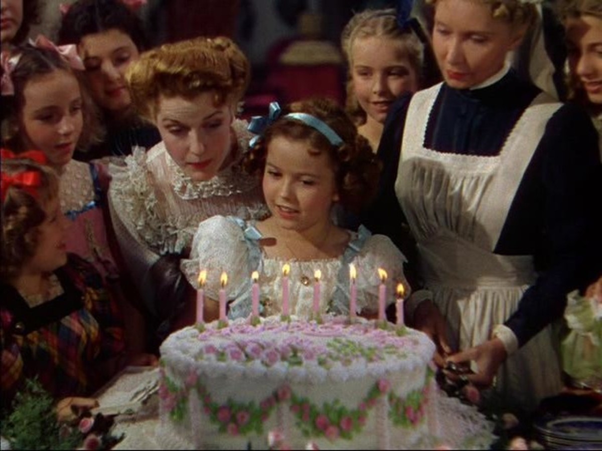  Shirley Temple in "The Little Princess," circa 1939.
