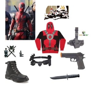 Here are some costume ideas and accessories you can use to put together your own Deadpool costume for Halloween this year.