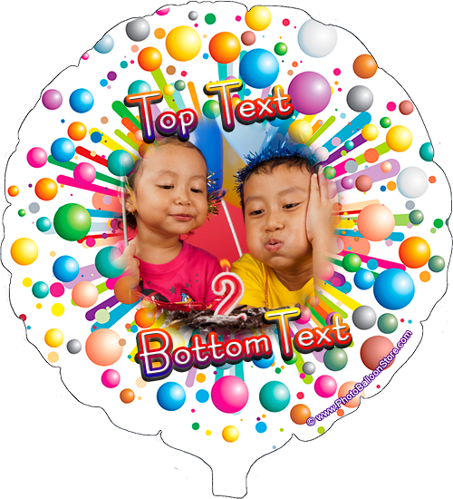 Personalized balloon from photoballoonstore.com