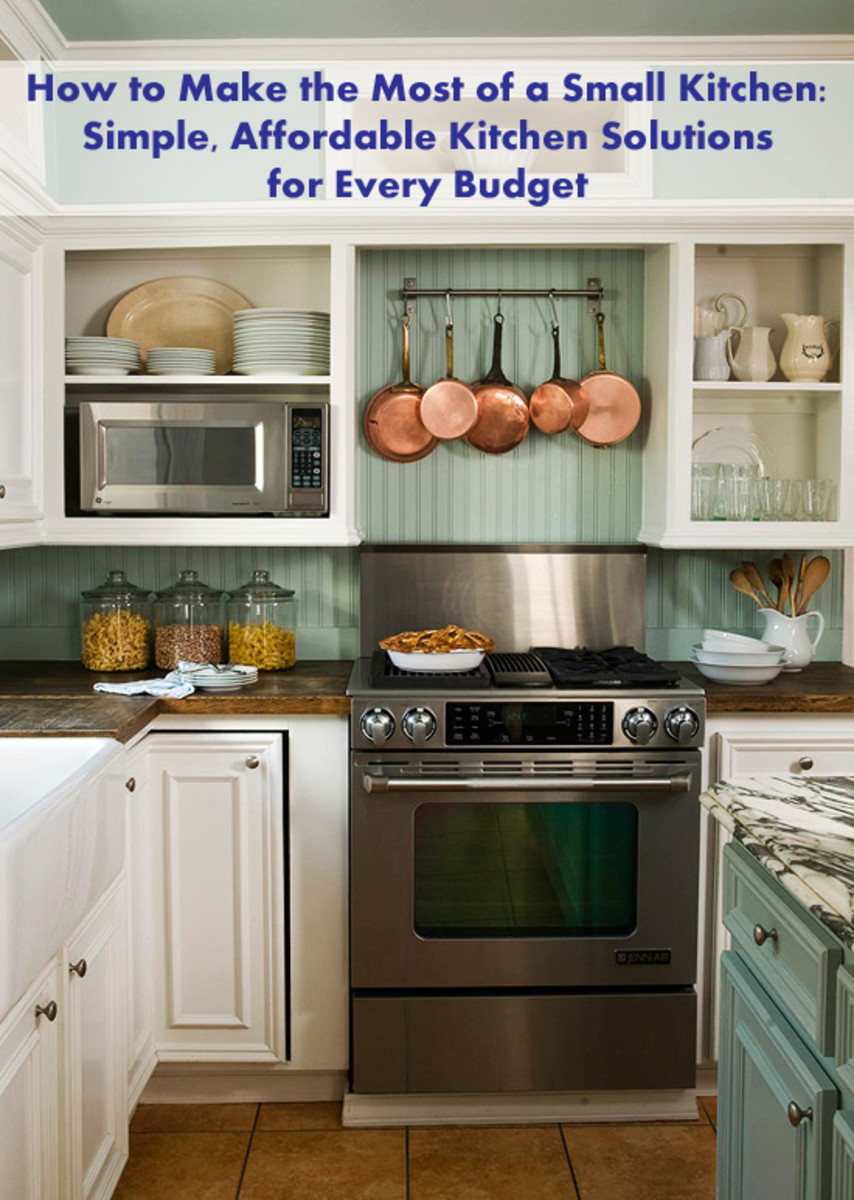 how to make the most of a small kitchen: simple, affordable kitchen