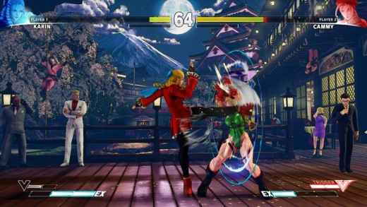 Street Fighter V spells the return of previously seen characters such as Karin (left)