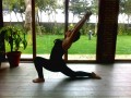 Crescent Lunge Pose, Anjaneyasana for Strong Back and Thighs