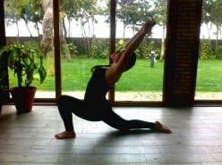 Crescent Lunge Pose, Anjaneyasana for Strong Back and Thighs