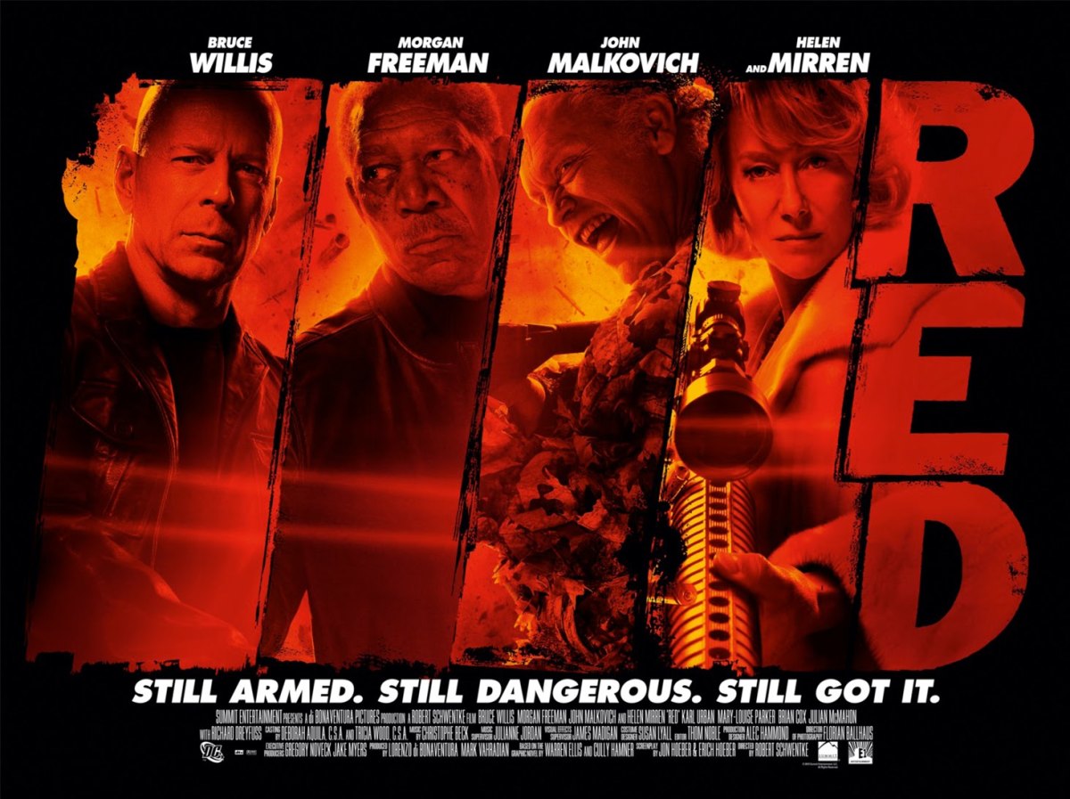 Poster for "RED"