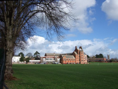 Exeter School; Butterfield's late 19C buildings