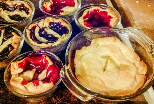 Pi Day Pies: Individual Fruit Pies and Chicken Pot Pies