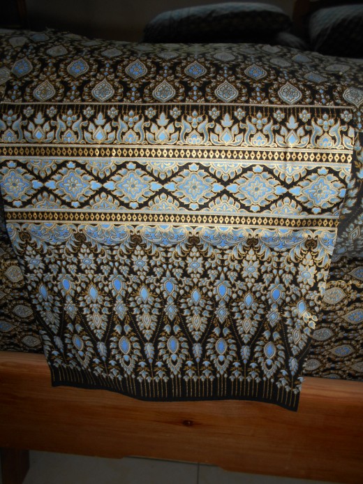 Thai Batik used in home furnishings